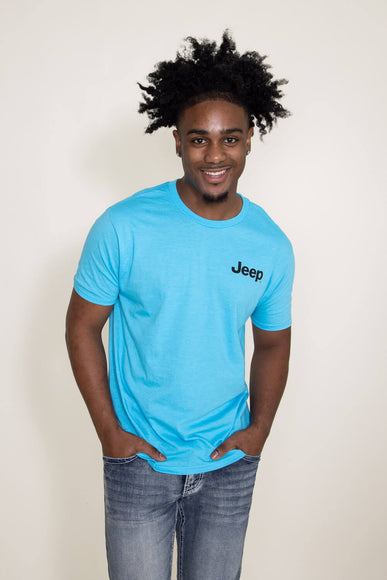 Jeep Muddy Duck T-Shirt in Blue