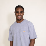 Carhartt K87 T-Shirt for Men in Heather Grey