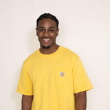 Carhartt K87 T-Shirt for Men in Yellow