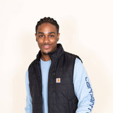 Carhartt Light Weight Insulated Vest for Men in Black