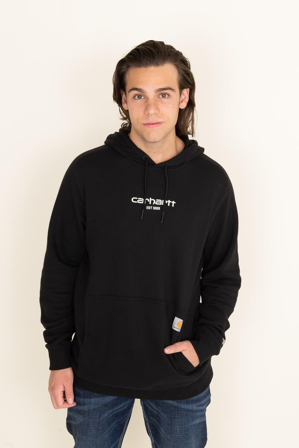 Carhartt Lightweight Hoodie for Men in Black