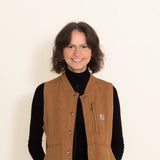 Carhartt Relaxed Fit Canvas Insulated Vest for Women in Brown