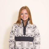 Carhartt Relaxed Fit Fleece Pullover for Women in White 