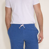 Charles And A Half Volley Stretch Hydro Shorts for Men in Royal Blue 