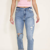 Eunina Rocky High Rise Boyfriend Jeans for Women