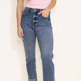 Eunina Rocky Super High Rise Retro Boyfriend Jeans for Women