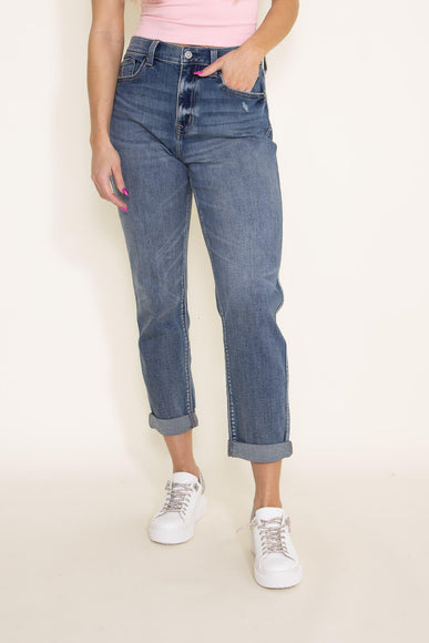 Eunina Rocky Super High Rise Retro Boyfriend Jeans for Women