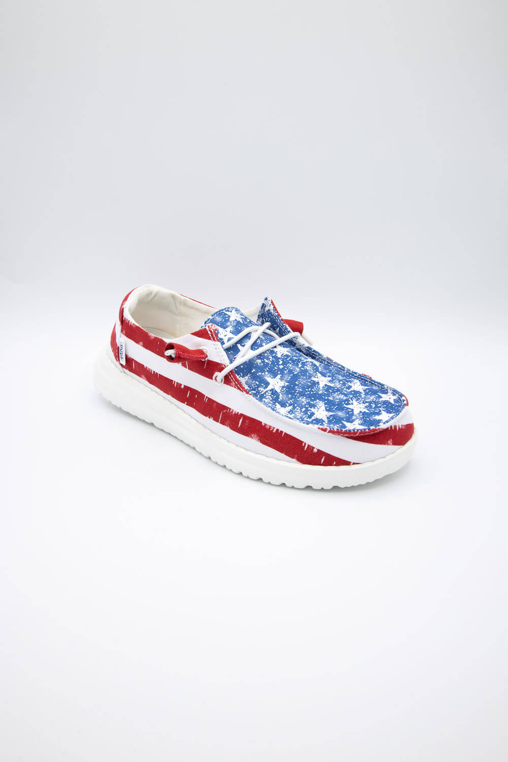 HEYDUDE Women's Wendy Patriotic Shoes in Star Spangled