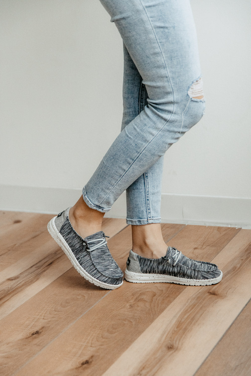 Hey Dude Shoes Women in Dark Grey
