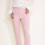Love Tree Skinny Cropped Dress Pants for Women in Pink
