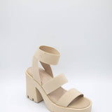 Madden Girl Temple Platform Heels for Women in Brown