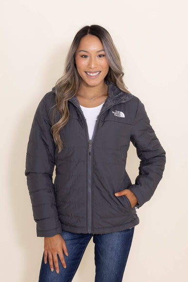 The North Face Mossbud Insulated Reversible Jacket for Women in Grey