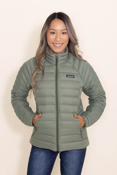 Patagonia Women's Down Sweater Jacket in Green