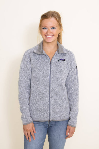 Patagonia Women’s Better Sweater Fleece Jacket in Birch White