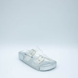Outwoods Claro Slide Sandals for Girls in Silver