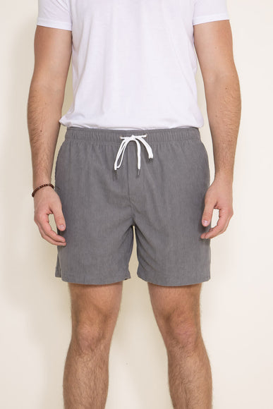 Simply Southern Corduroy Shorts for Men in Grey