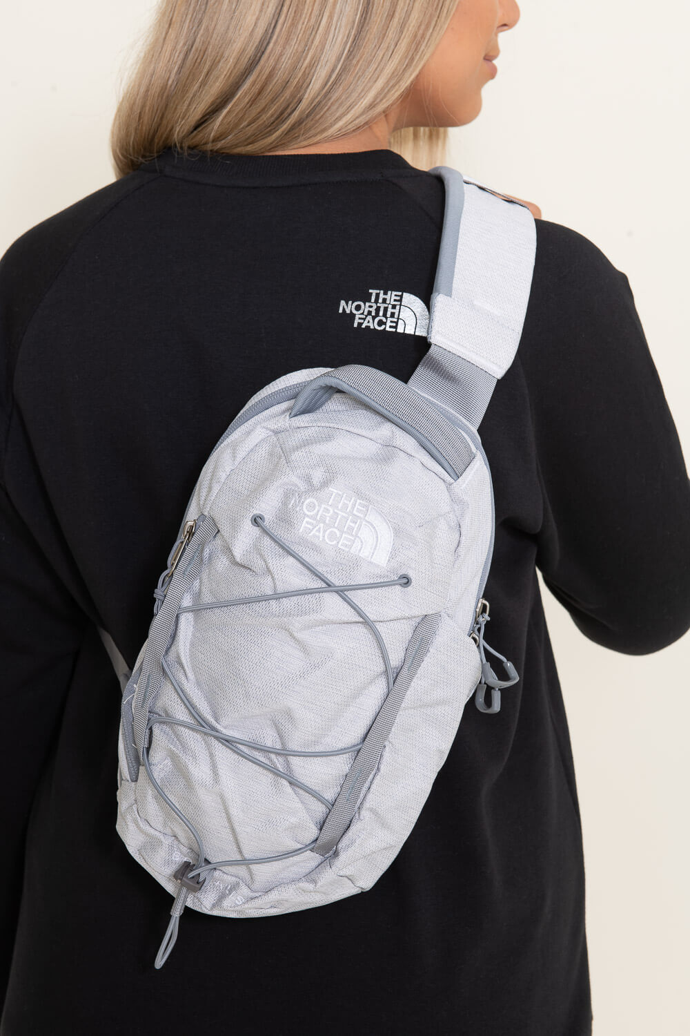 The North Face Borealis Backpack Women's, TNF White Metallic/Mid Grey