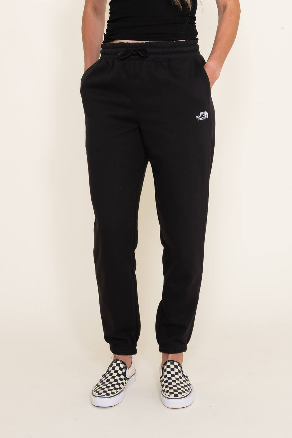 The North Face Fleece Sweatpants for Women in Black