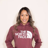 The North Face Half Dome Hoodie for Women in Red