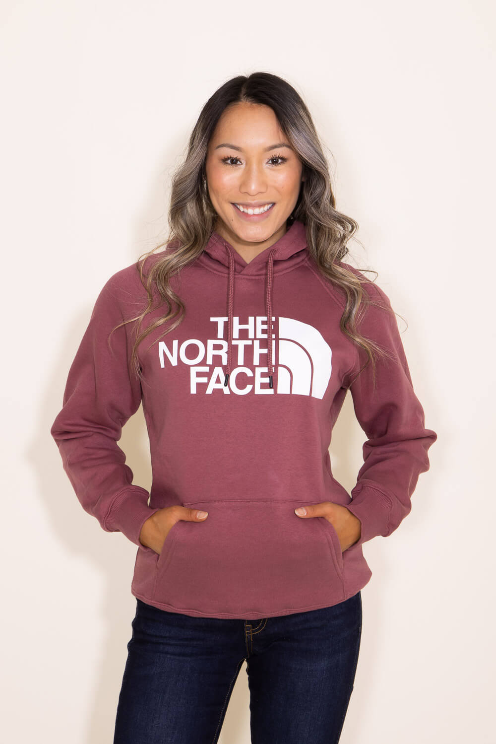 The north face half dome hoodie women's Clearance