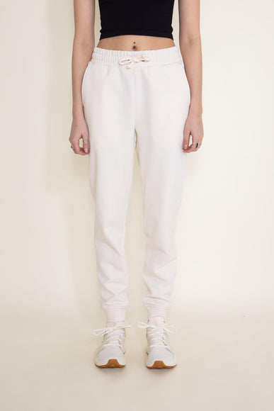 The North Face Heritage Patch Joggers for Women in White