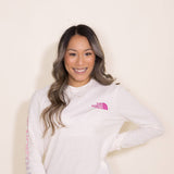 The North Face Long-Sleeve Brand Proud T-Shirt for Women in White