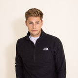 The North Face Textured Cap Rock Quarter Zip for Men in Black