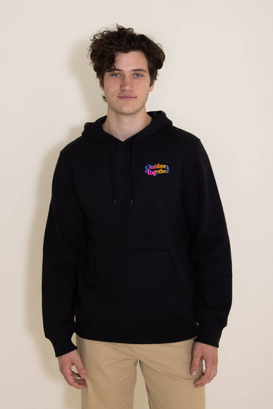 The North Face Pride Hoodie for Men in Black Ombre