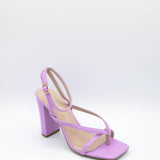Top Moda Nile Strappy Heels for Women in Purple