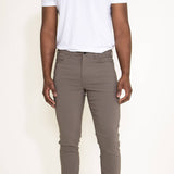 Weatherproof Vintage Faille Performance Pants for Men in Mushroom Brown