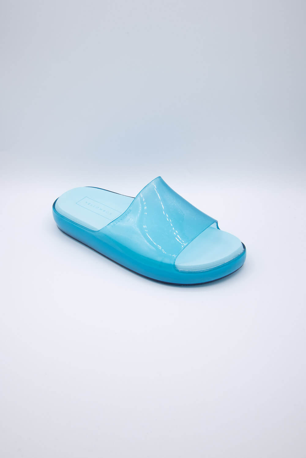 Yellow Box Marana Lucite Slides for Women in Blue MARANA BLUE