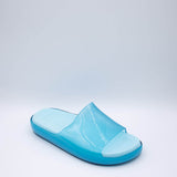 Yellow Box Marana Lucite Slides for Women in Blue