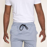 EST. 1897 Left Side Zip Shorts for Men in Grey