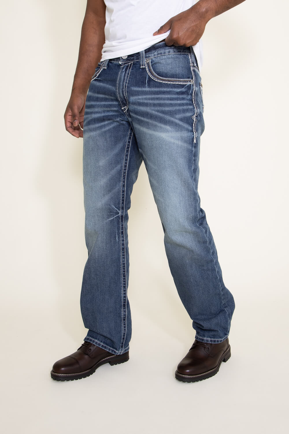 Ariat M4 Coltrane Relaxed Bootcut Jeans for Men