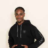 Ariat Logo Hoodie for Men in Black