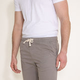 Poplin Volley Shorts for Men in Grey