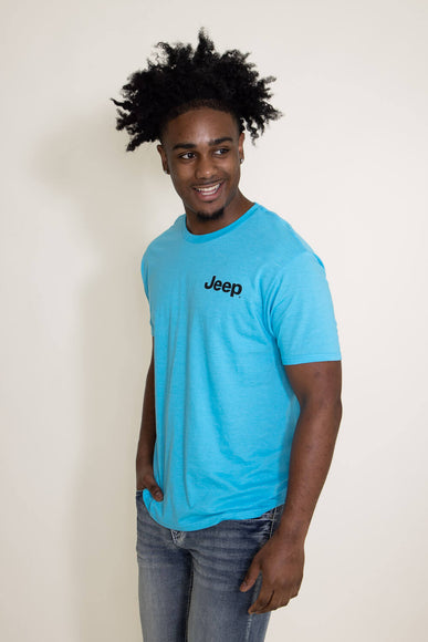Jeep Muddy Duck T-Shirt in Blue