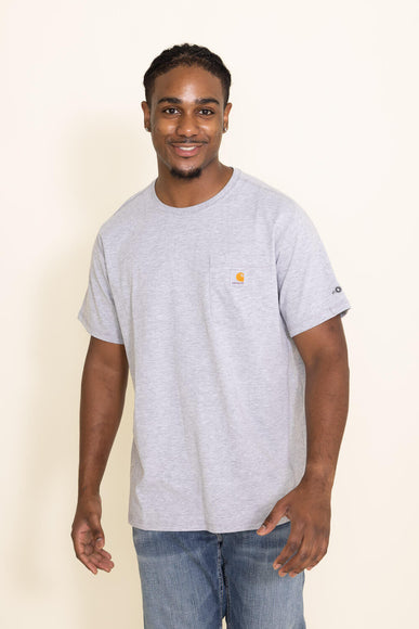 Carhartt Force Pocket T-Shirt for Men in Grey