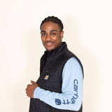 Carhartt Light Weight Insulated Vest for Men in Black