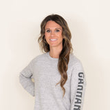 Carhartt Midweight Logo Sweatshirt for Women in Grey
