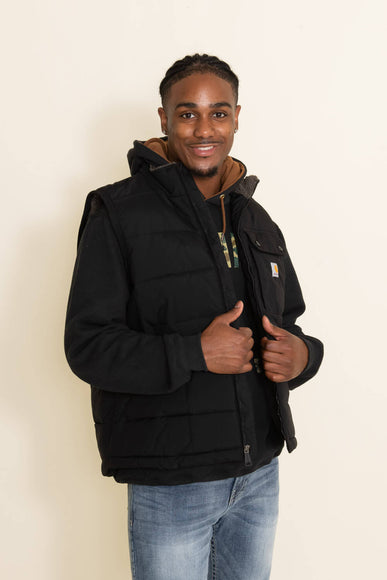 Carhartt Montana Insulated Vest for Men in Black