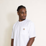 Carhartt Short Sleeve Pocket T-Shirt for Men in White