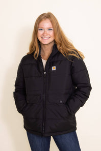 Carhartt Relaxed Fit Midweight Utility Jacket for Women in Black
