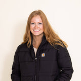 Carhartt Relaxed Fit Midweight Utility Jacket for Women in Black