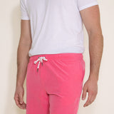 Charles and A Half Volley Stretch Hydro Shorts for Men in Pink