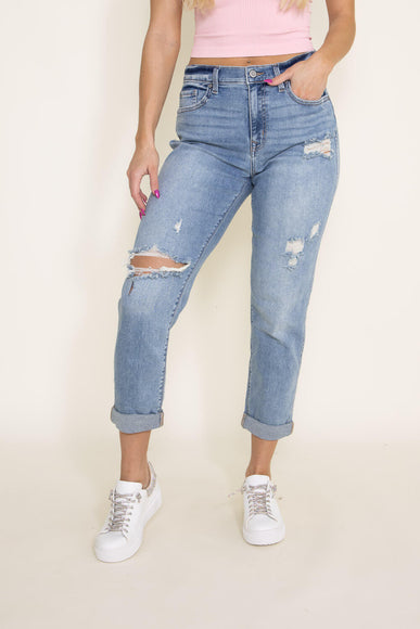 Eunina Rocky High Rise Boyfriend Jeans for Women