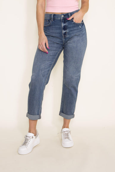 Eunina Rocky Super High Rise Retro Boyfriend Jeans for Women