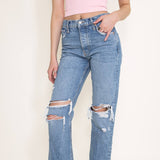 Free People Tapered Baggy Boyfriend Jeans for Women