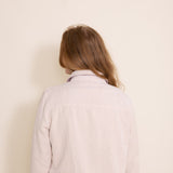 Love Tree Reversible Corduroy Shacket for Women in White