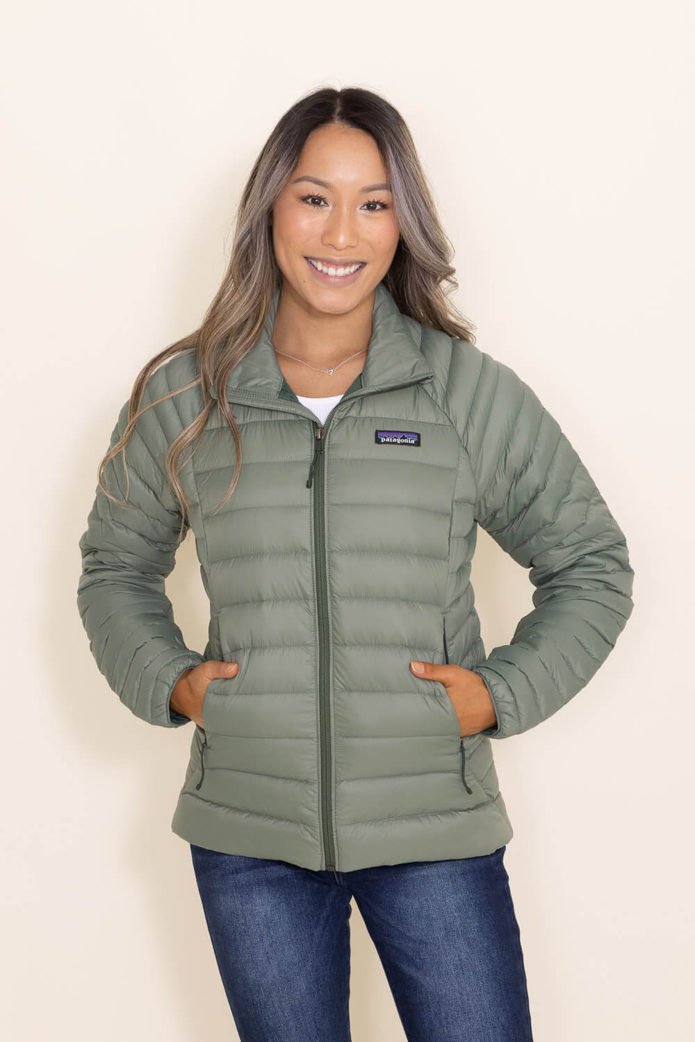 Patagonia womens jacket green Clearance